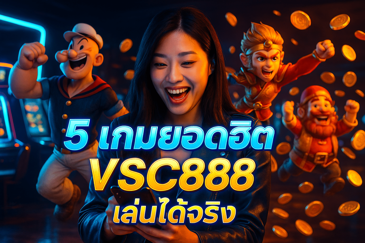 5 เกมยอดฮิต VSC888 เล่นได้จริง