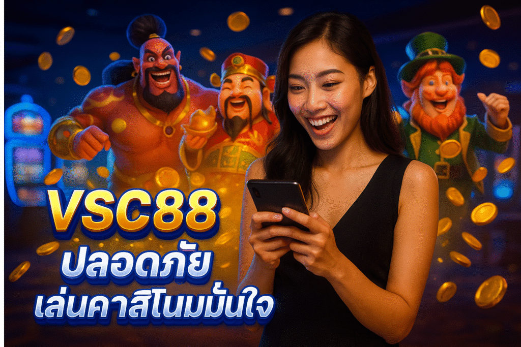 VSC888 ปลอดภัย เล่นคาสิโนมั่นใจ