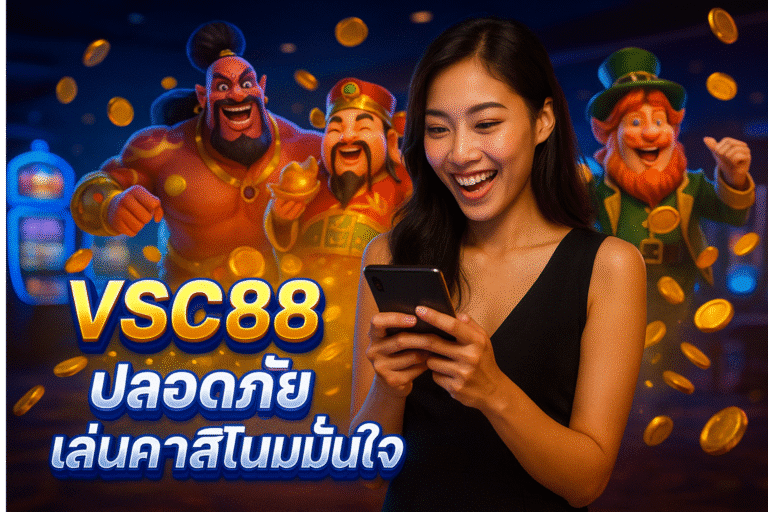 VSC888 ปลอดภัย เล่นคาสิโนมั่นใจ