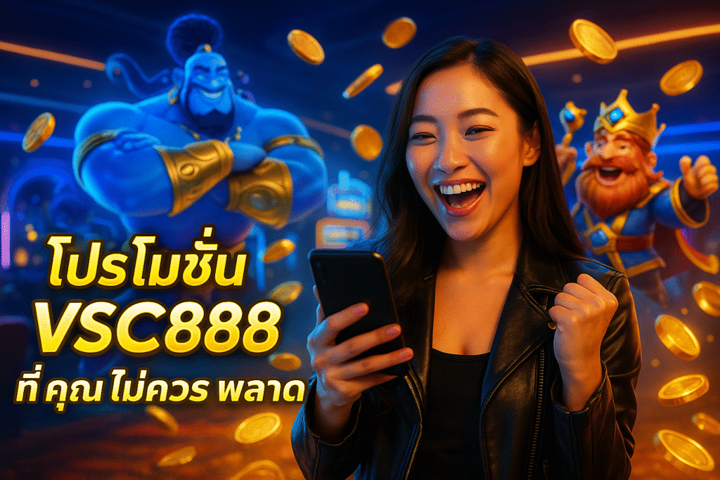 โปรโมชั่น VSC888 ที่คุณไม่ควรพลาด