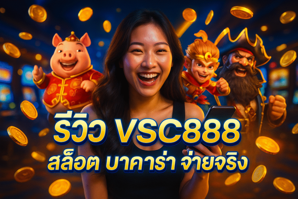 รีวิว VSC888 สล็อต บาคาร่า จ่ายจริง